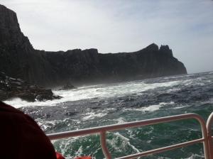 Cape Pillar. The Blade is on the top right